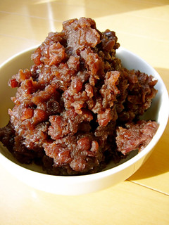 A picture of Homemade Chunky Red Bed Paste for Ohagi and Mochi.