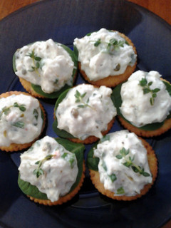 A picture of Crab Lime Bites.