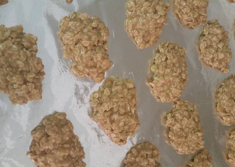 Easiest Way to Make Perfect No Bake Peanut Butter Cookies
