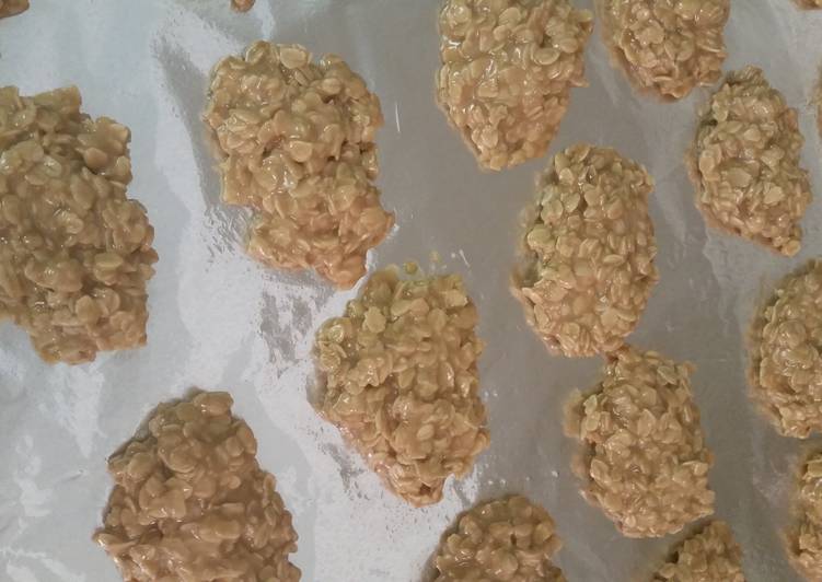 Recipe of Speedy No Bake Peanut Butter Cookies