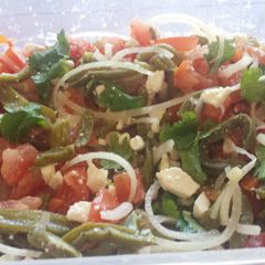 A picture of Cactus salad.
