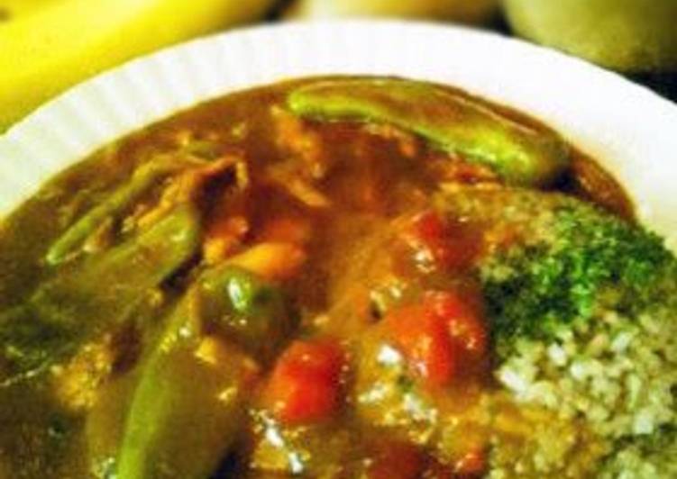 Recipe of Ultimate You Don&#39;t Need a Knife! Delicious Nutrient-Rich Curry