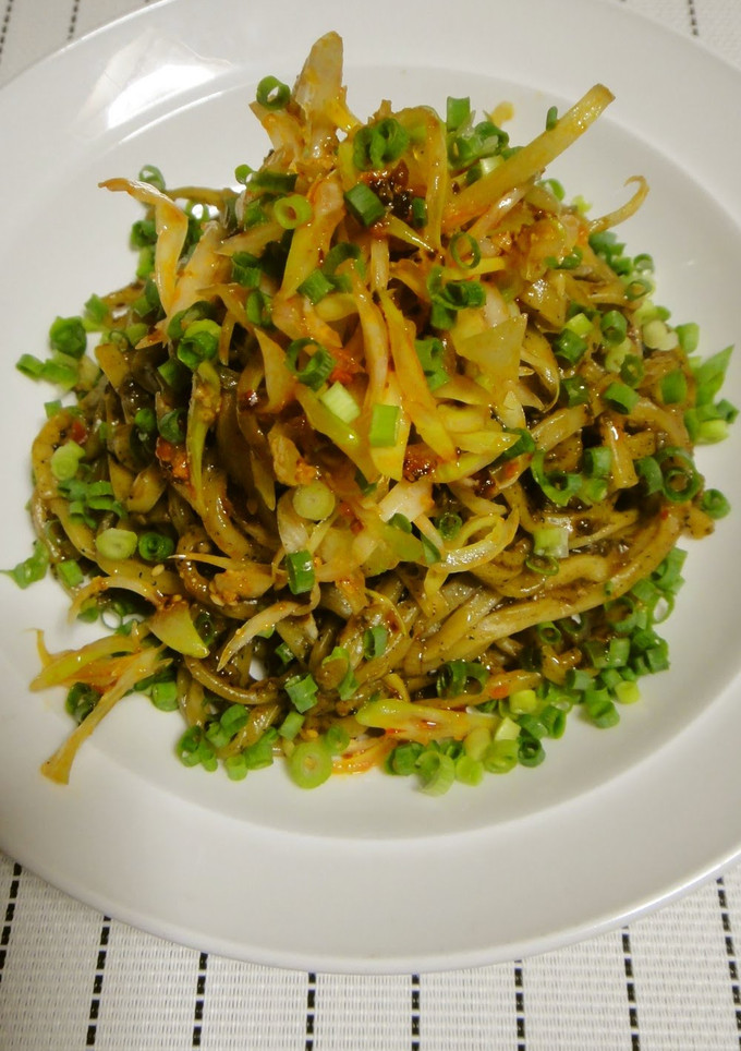 A picture of Chef's Addictive Soup-less Dan Dan Noodles for the Summer.