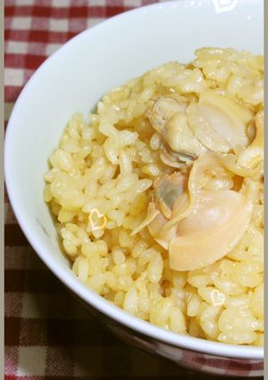 A picture of Direct from a Chef! Clam Seasoned Rice for Girl's Day Festival.