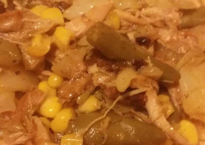 Easiest Way to Make Perfect Leftover BBQ chicken fried soup