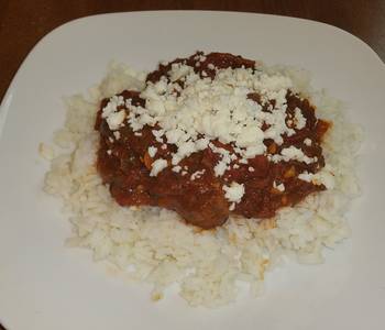 Easy Serving Recipe Puerco Con Chile Rojo Con Arroz Delicious Steady