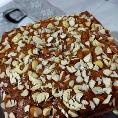 Jaggery cake A picture of Jaggery cake.