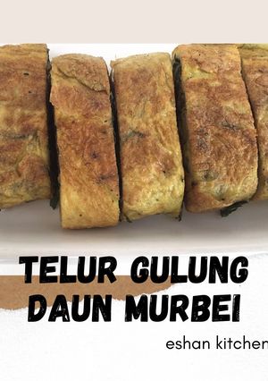 Foto resep 14. Telur Gulung / Tamagoyaki Daun Murbei