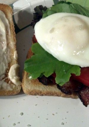 A picture of BLT with a Twist.