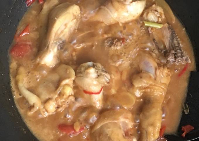 Ayam masak saos kecap