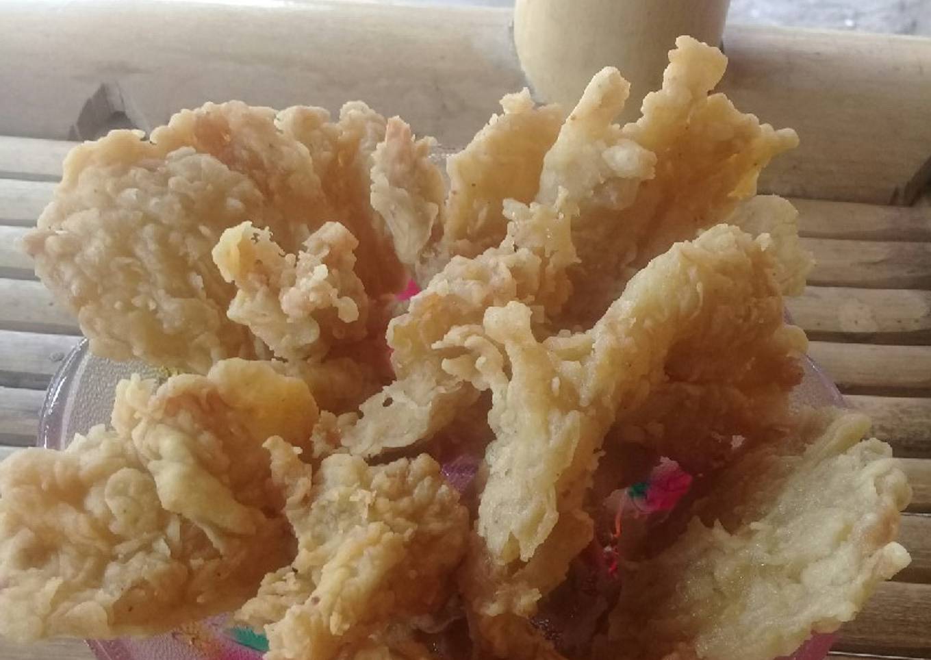 Jamur tiram crispy