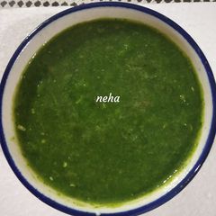 A picture of Evergreen Spicy Green Chutney.