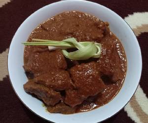 Resep Mudah Rendang Daging Sapi Menggoda Enak Sempurna