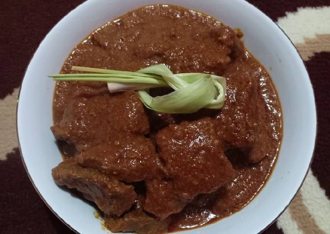 Rendang Daging Sapi Menggoda