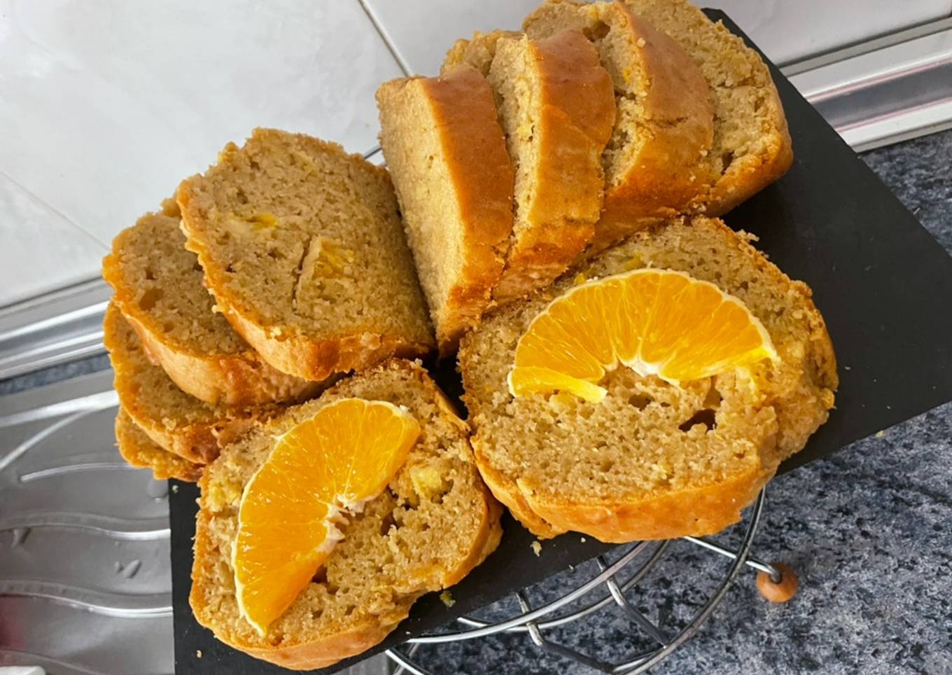 Bizcocho de Naranja y Yogur