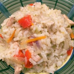 A picture of Pork & Cabbage Risotto.