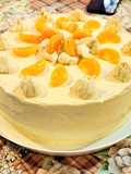 Pastel de calabaza y cheesecake de mandarina