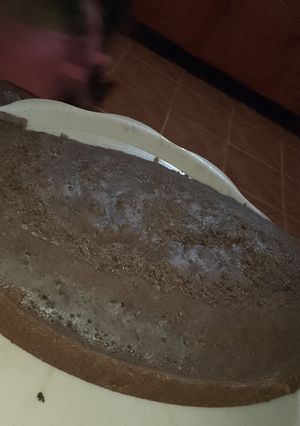 Una foto de Bizcochuelo en essen ovalada