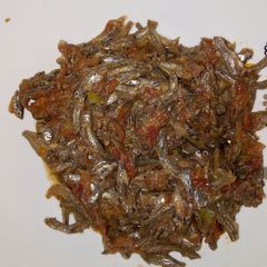 A picture of Fried Omena.