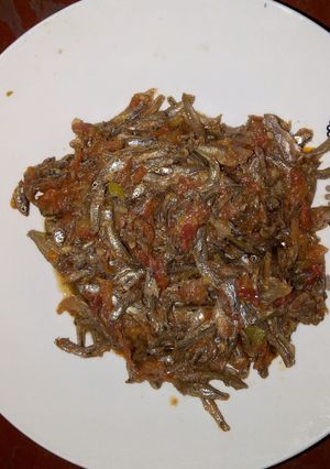 A picture of Fried Omena.