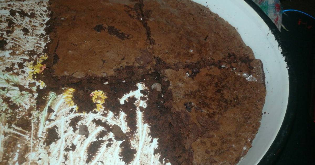 Brownies con cacao en polvo Receta de Mirén.f Cookpad