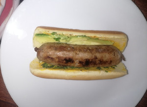 Una foto de Choripan