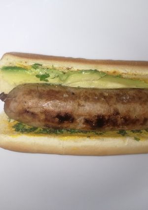 Una foto de Choripan