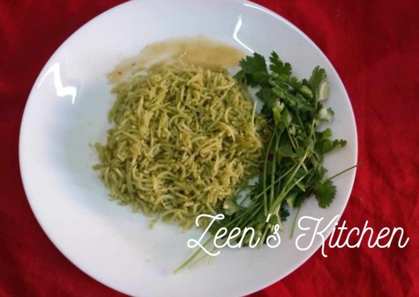 Coriander Chutney Rice