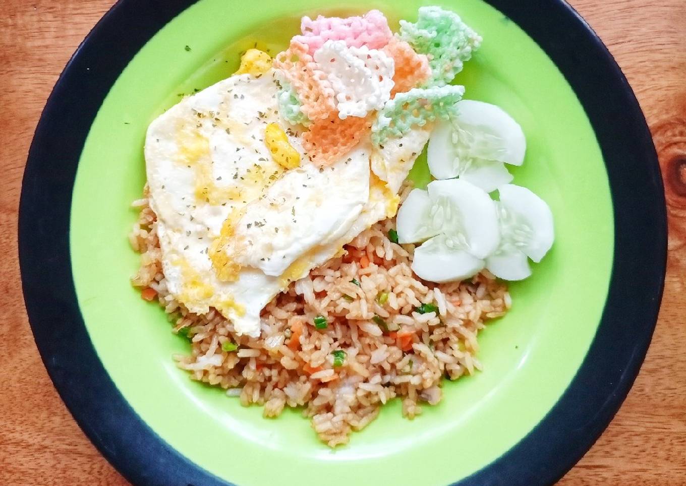 Day. 392 Lunch: Nasi Goreng Restoran (19 month+)