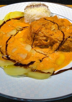 Foto de 214-Linguado ao creme de pimentão e cebola