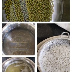 A picture of Moong detox water.