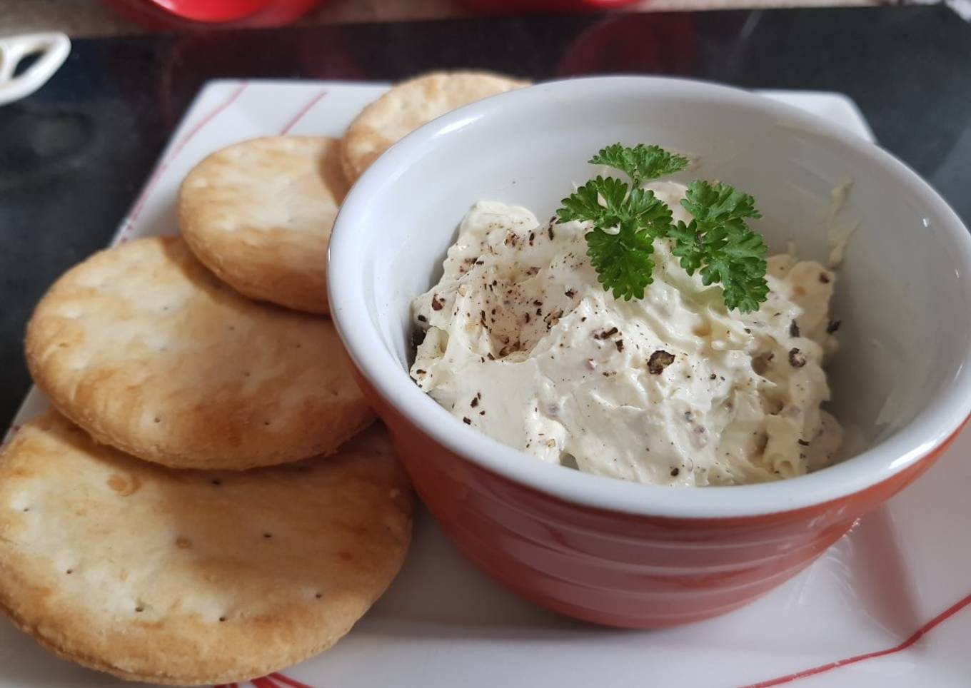 My Mustard Soft Cheese Dip