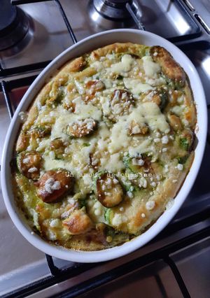 Une photo de Gratin de courgettes