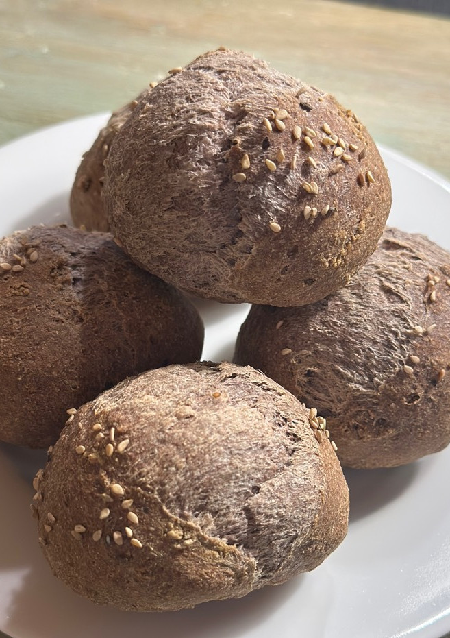 Una foto de Pancitos psyllium sin gluten
