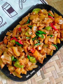 Foto resep 399. Oseng Kikil Tempe Pedas