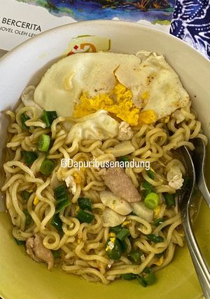 Foto resep Mie Instan Ala Mas Biru Laut