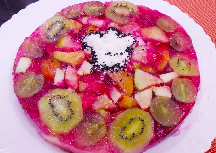 How to Make Ultimate Jelly fruit cake