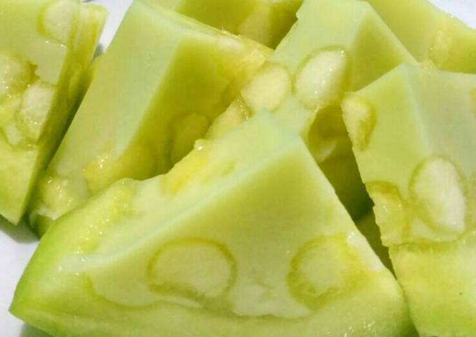 Puding melon