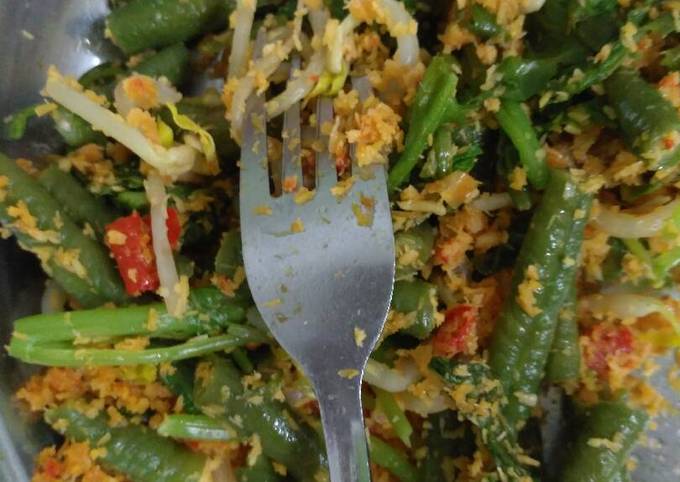 Resep: Urap urap sederhana Bahan Sederhana