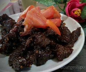 Gampangnya Membuat Sate Goreng Daging Sapi #kitaberbagi Enak Sederhana