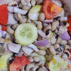 A picture of Black eyed Peas/ Lobia Salad - Diet_Healthy.