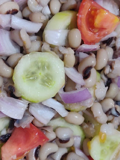 A picture of Black eyed Peas/ Lobia Salad - Diet_Healthy.