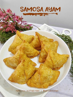 Foto resep Samosa Ayam (dengan Samosa Dough)
