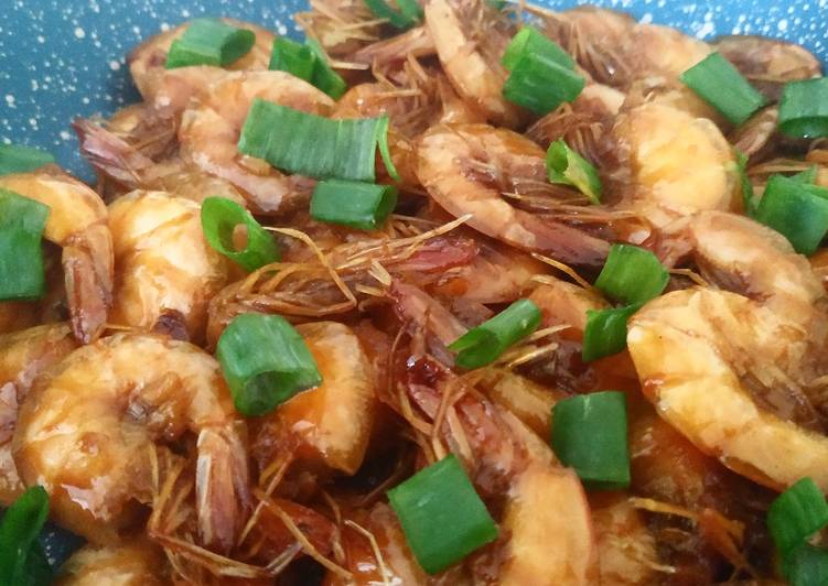 Resep Udang Saos Kecap yang Bikin Ngiler