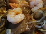 Vermicelli con setas y gambas