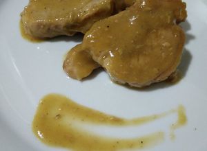 Una foto de Solomillos de cerdo con salsa pedro Ximénez con Thermomix