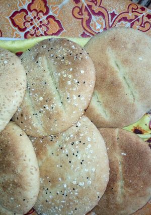 صورة لوصفة خبز بزرارع