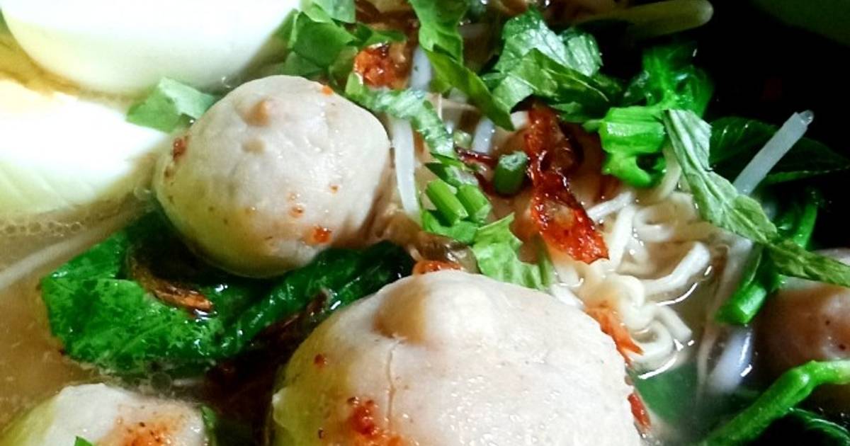 Resep Bakso Ayam Oleh Sri Yanti Cookpad