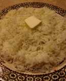 Perfect white basmati rice