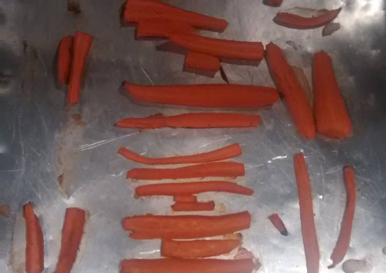 Steps to Make Favorite Carrot Fries